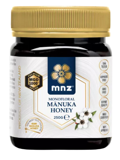 MNZ Monofloral Manuka Honey MGO 1000+ 250 g